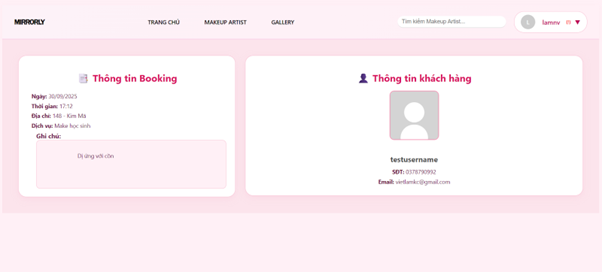 Xem chi tiết thông tin khách hàng